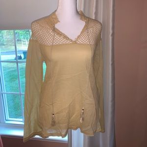 Yellow blouse